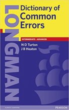 کتاب لانگمن دیکشنری آف کامن ارورز Longman Dictionary of Common Errors