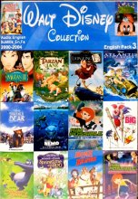 پک کارتون زبان انگلیسی والت دیزنی Walt Disney English Pack 3