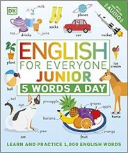 کتاب انگلیش فور اوری وان جونیور English for Everyone Junior 5 words a day (چاپ رنگی)