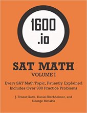 کتاب زبان اس ای تی مث اورنج بوک 1600io SAT Math Orange Book Volume I