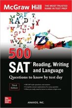 کتاب 500 اس ای تی ریدینگ رایتینگ 500SAT Reading Writing and Language Questions to Know by Test Day Third Edition