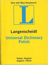 کتاب دیکشنری دوسویه لهستانی انگلیسی Langenscheidt Universal Polish Dicitionary