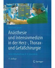 کتاب پزشکی آلمانی اناستازی Anästhesie und Intensivmedizin in der Herz-, Thorax- und Gefäßchirurgie
