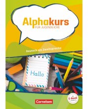کتاب آلمانی آلفاکورس  Alphakurs für Jugendliche Deutsch als Zweitsprache