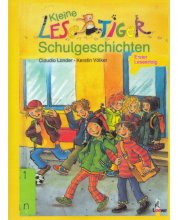 کتاب آلمانی خواندن داستان های مدرسه ببر کوچک Kleine Lesetiger Schulgeschichten