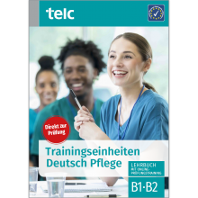 کتاب آزمون آلمانی تلک Telc Trainingseinheiten Deutsch Pflege Lehrbuch B1·B2