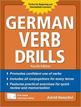 کتاب آلمانی جرمن ورب دریلز  German Verb Drills Fourth Edition