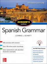 کتاب زبان گرامر اسپانیایی Schaums Outline of Spanish Grammar