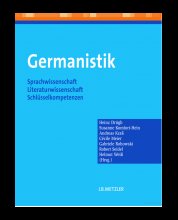 کتاب آلمانی  جرمانیستیک  Germanistik Sprachwissenschaft Literaturwissenschaft Schlusselkompetenzen