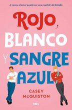 کتاب رمان اسپانیایی خون قرمز سفید و آبی Rojo Blanco y Sangre Azul