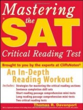 کتاب زبان مسترینگ د اس ای تی کریتیکال ریدینگ تست Mastering the SAT Critical Reading Test