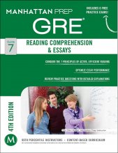 کتاب زبان جی آر ایی ریدینگ کامپرشن Manhattan Prep GRE Reading Comprehension & Essays Strategy Guide