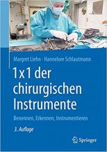 1×1 der chirurgischen Instrumente