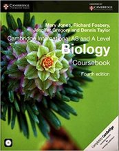 کتاب کمبریج اینترنشنال Cambridge International AS and A Level Biology Course book 4th ( چاپ سیاه سفید )