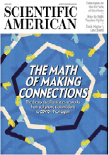 کتاب انگلیسی ساینتیفیک امریکن scientific american the math of making connections