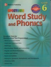 کتاب اسپکتروم ورد استادی اند فونیکس Spectrum Word Study and Phonics Grade 6 Book