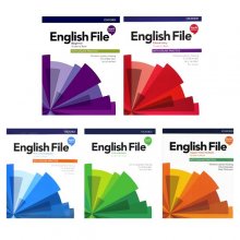 انگلیش فایل ویرایش چهارم English File Fourth Edition Book Series مجموعه 5 جلدی