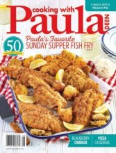 کتاب مجله انگلیسی کوکینگ ویت پائولا دین Cooking with Paula Deen - Vol. 18 Issue 04, July/August 2022