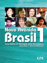کتاب زبان پرتغالی نوو آونیدا برازیل 1 Novo Avenida Brasil 1: Curso Básico de Português Para Estrangeiro