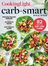 کتاب مجله انگلیسی کوکینگ لایت  Cooking Light - Carb-Smart Recipes, 2022
