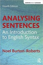 کتاب آنالیزینگ سنتنسیز ان اینتروداکشن تو انگلیش سینتاکس Analysing Sentences An Introduction to English Syntax