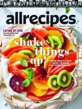 کتاب مجله انگلیسی آل رسپیز  Allrecipes - February/March 2022