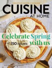 کتاب مجله انگلیسی کویزین ات هوم  Cuisine at Home - Issue 150, Spring 2022