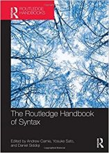 کتاب هندبوک آف سینتکس The Routledge Handbook of Syntax
