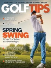 کتاب مجله انگلیسی گلف تیپس استرالیا  Golf Tips USA - March/April 2022