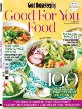 کتاب مجله انگلیسی گود هوس کیپینگ یوکی  Good Housekeeping UK - Good For You Food, 2022