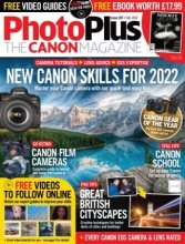 کتاب مجله انگلیسی فوتو پلاس  PhotoPlus: The Canon Magazine - Issue 187, February 2022