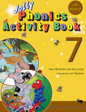 کتاب زبان کودکان جولی فونیکس اکتیویتی بوک Jolly Phonics Activity Book 7