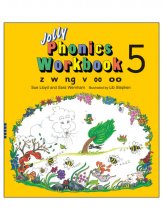کتاب زبان کودکان جولی فونیکس ورک بوک 5 Jolly Phonics Work book