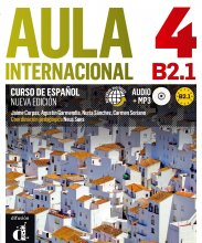 کتاب زبان اسپانیایی ائولا Aula internacional 4 Nueva edición Livre de lélève