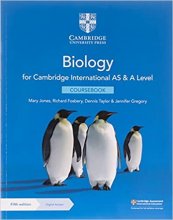 کتاب کمبریج اینترنشنال Cambridge International AS & A Level Biology Coursebook ( چاپ رنگی)