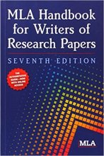 کتاب ام ال ای هندبوک MLA Handbook for Writers of Research Papers