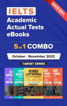 مجموعه پنج جلدی آیلتس اکادمیک اکچوال تست IELTS (Academic) 5 in 1 Actual Tests  (October-November 2022 ) [Listening + Speaking +