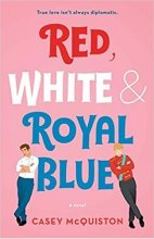 کتاب رمان انگلیسی قرمز سفید و آبی سلطنتی Red White & Royal Blue