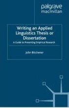 کتاب رایتینگ اند اپلید لینگویستیکس Writing an Applied Linguistics Thesis or Dissertation