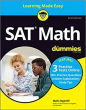 کتاب اس ای تی مت فور دامیز SAT Math For Dummies