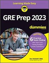 کتاب جی آر ای پرپ 2023 فور دامیز GRE Prep 2023 For Dummies