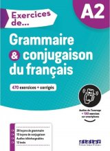 کتاب فرانسوی Exercices de Grammaire et conjugaison A2