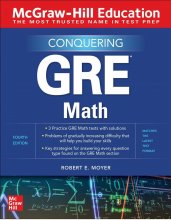 کتاب مک گروهیل اجوکیشن کانکورینگ جی آر ای McGraw Hill Education Conquering GRE Math 4th