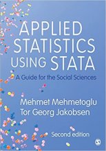 کتاب Applied Statistics Using Stata: A Guide for the Social Sciences Second Edition