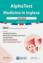 کتاب ایتالیایی Alpha Test Medicina in inglese 1300 quiz