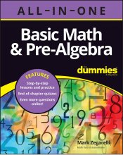 کتاب بیسیک مث اند پری آلجبرا Basic Math & Pre Algebra All in One For Dummies