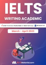 کتاب آیلتس رایتینگ تسک 1 آکادمیک مارچ تا آپریل IELTS Writing Task 1 (Academic) Actual Test (March-April 2023)