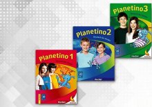 مجموعه کتاب آلمانی کودکان پلنتینو Planetino :Kursbuch + Arbeitsbuch MIT CD