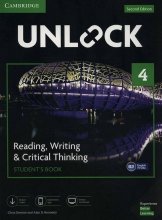 کتاب انگلیسی آنلاک Unlock Level 4 Reading, Writing and Critical Thinking 2nd