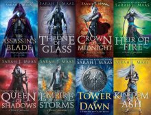مجموعه هشت جلدی رمان انگلیسی تخت شیشه ای Throne of Glass